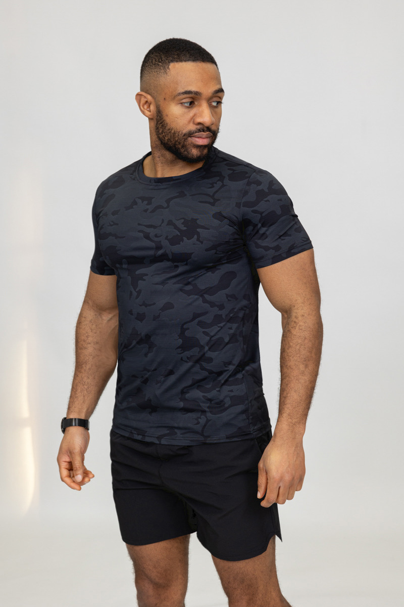 Basic navy sportwear relaxed shortset - Image 2