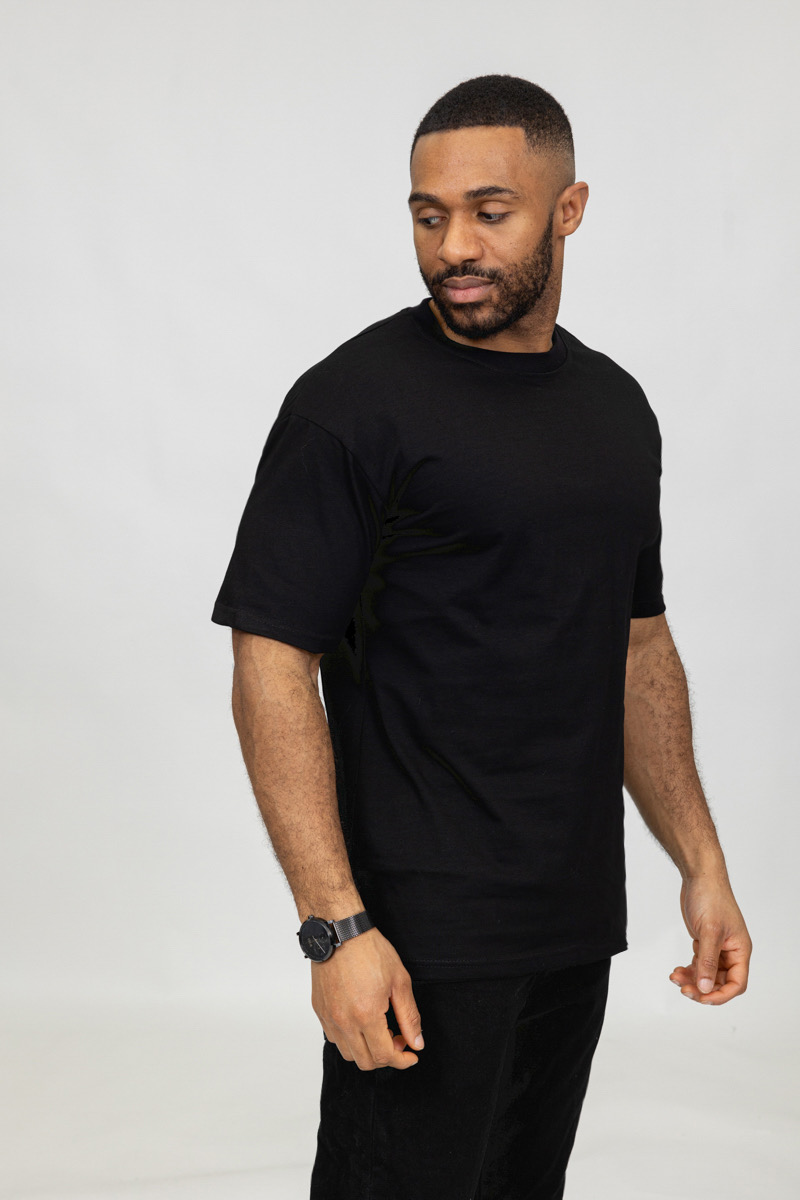 Dark Essential Cotton T-shirt