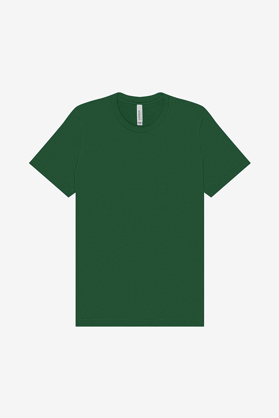 Dark green essential cotton tshirt - Image 2
